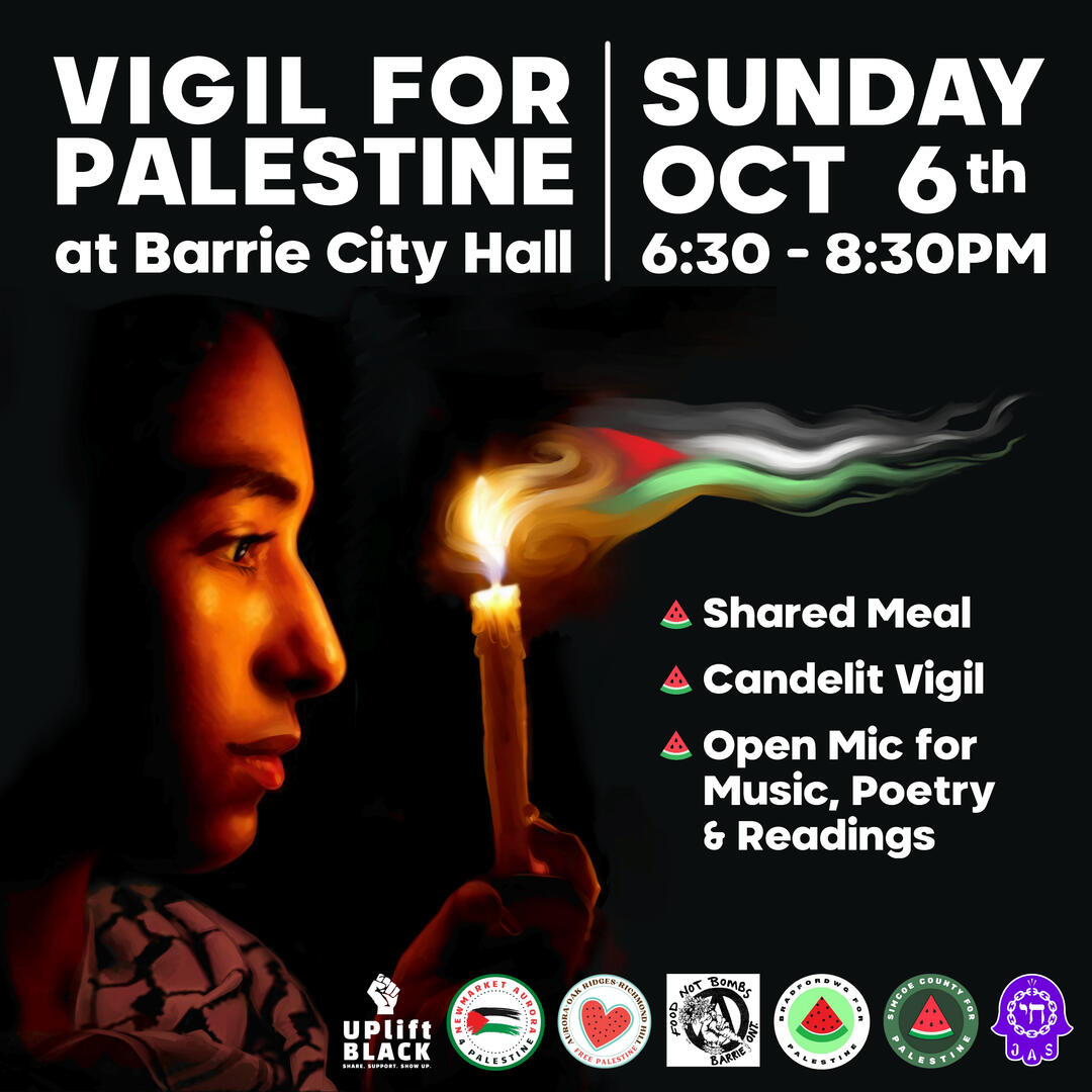 Vigil Event Poster