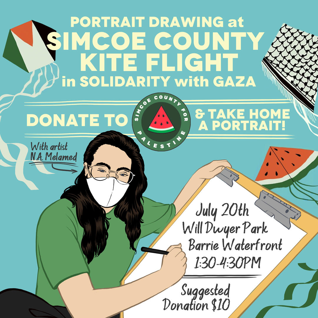 Family Picnic Fundraising Event Poster