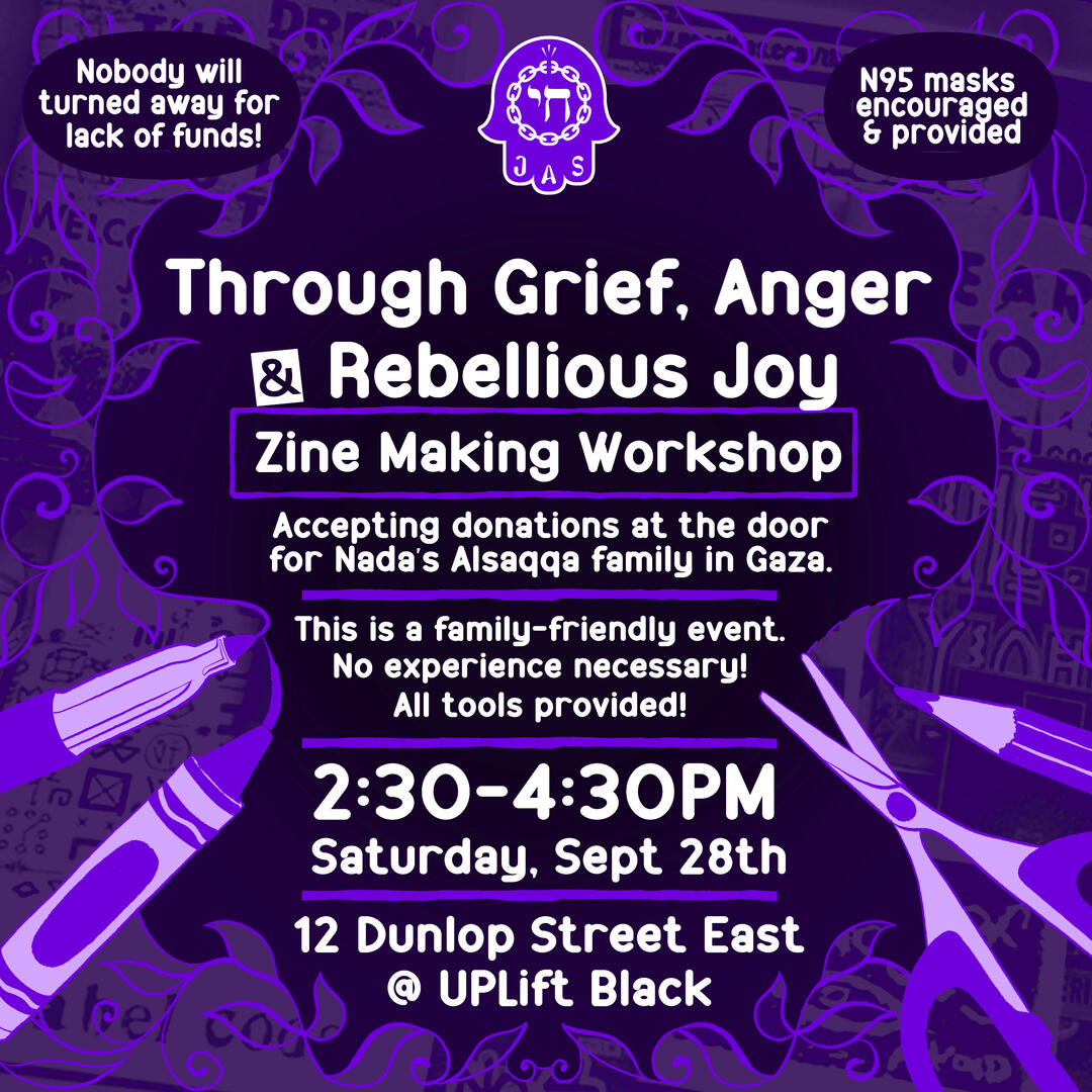 Zine Workshop Event Poster